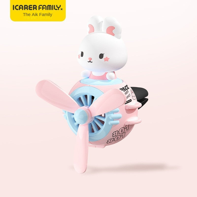 Cute Cartoon Car Air Vent Freshener | Perfume Sheet Clip — 8 Styles