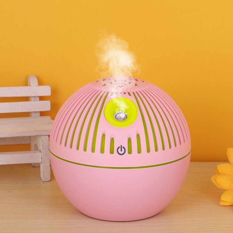 Wood Grain Aroma Diffuser & Humidifier | 7 Color LED Light | Essential Oil Diffuser for Home